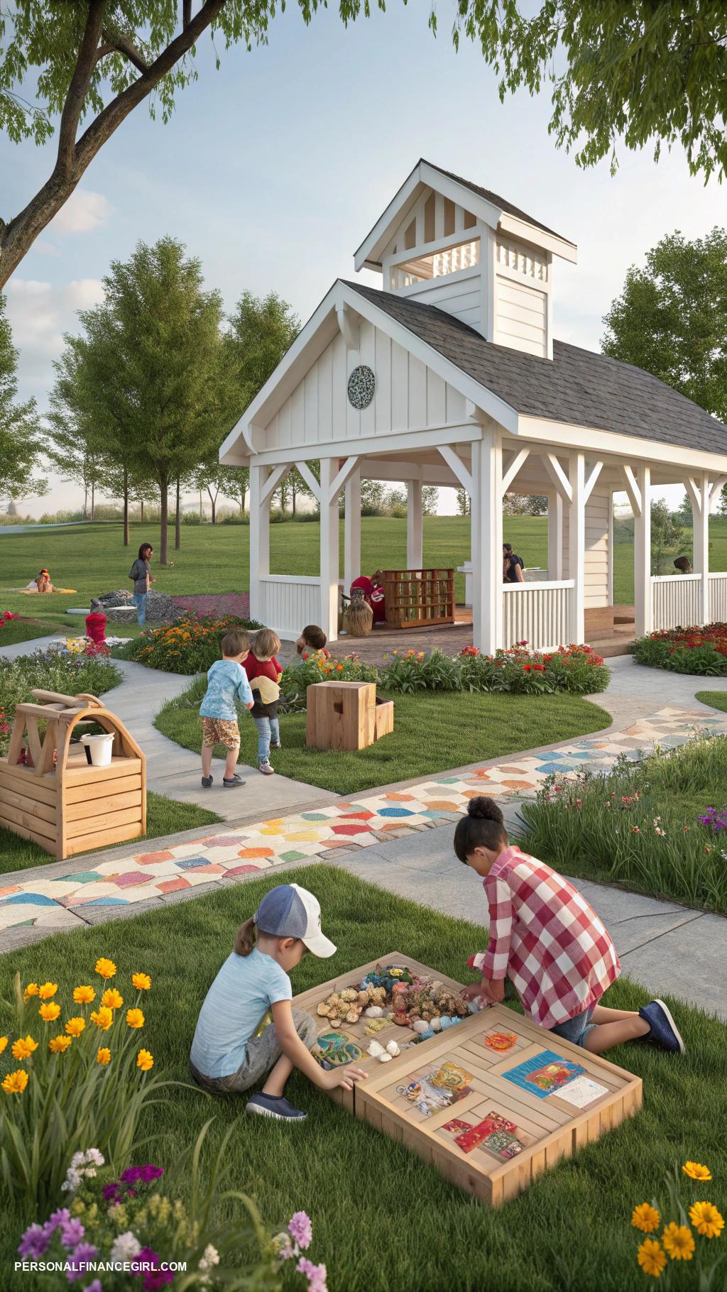 frugal birthday party ideas for kids Treasure hunt in the neighborhood park