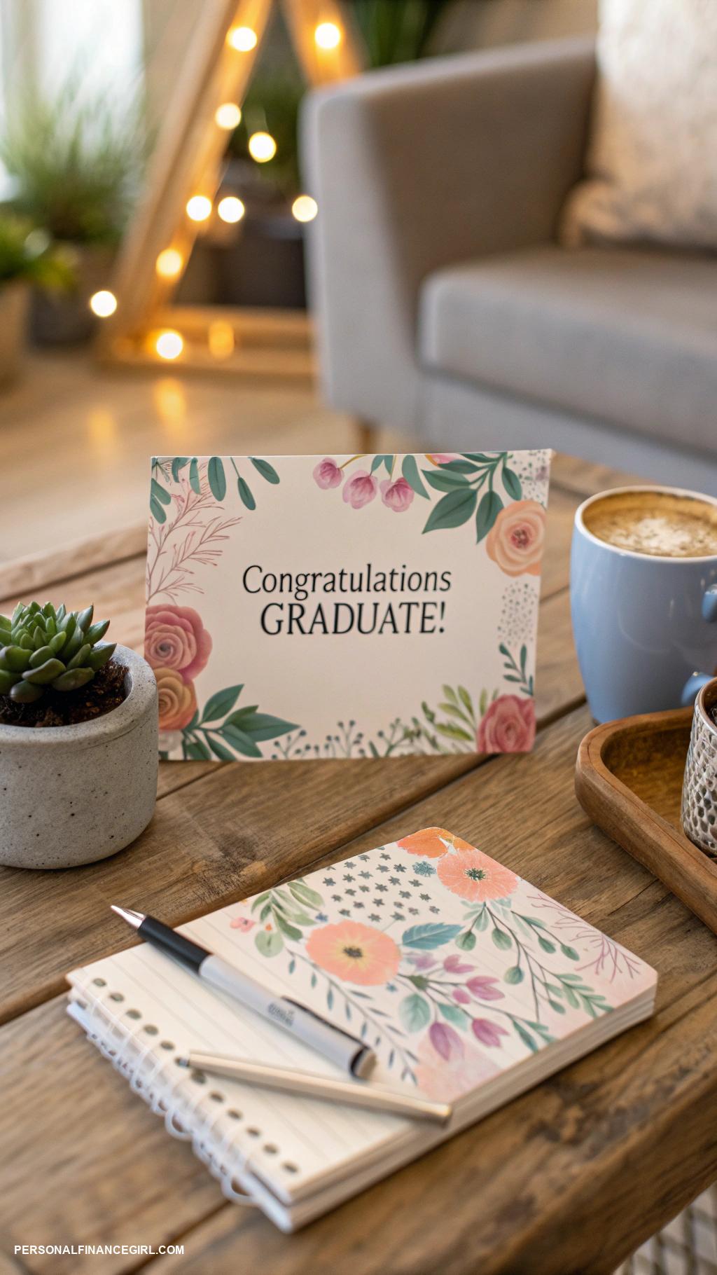 graduation gifts for high school Gift card for budgeting software purchase