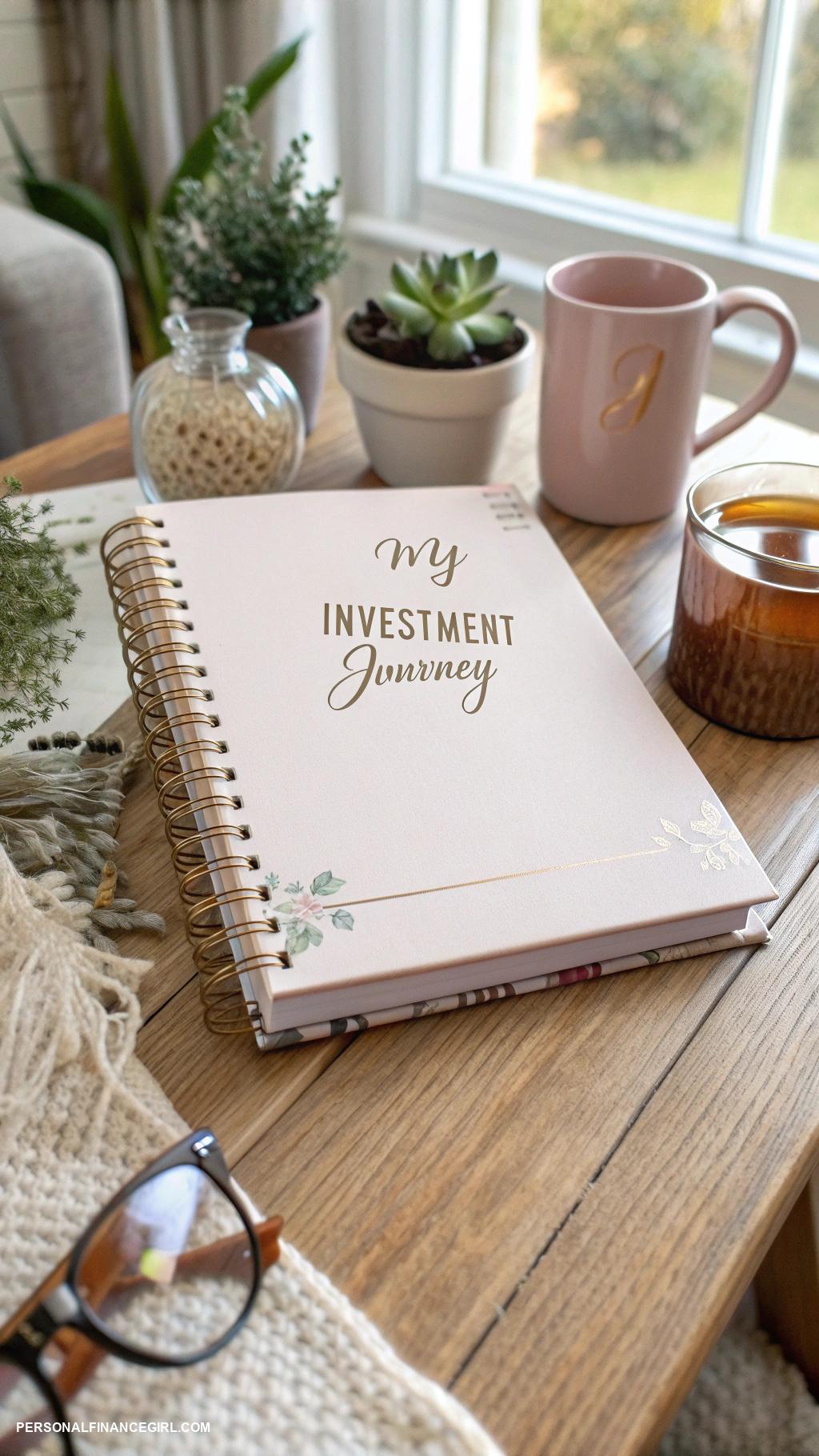diy birthday gifts Personalized investment strategy notebook