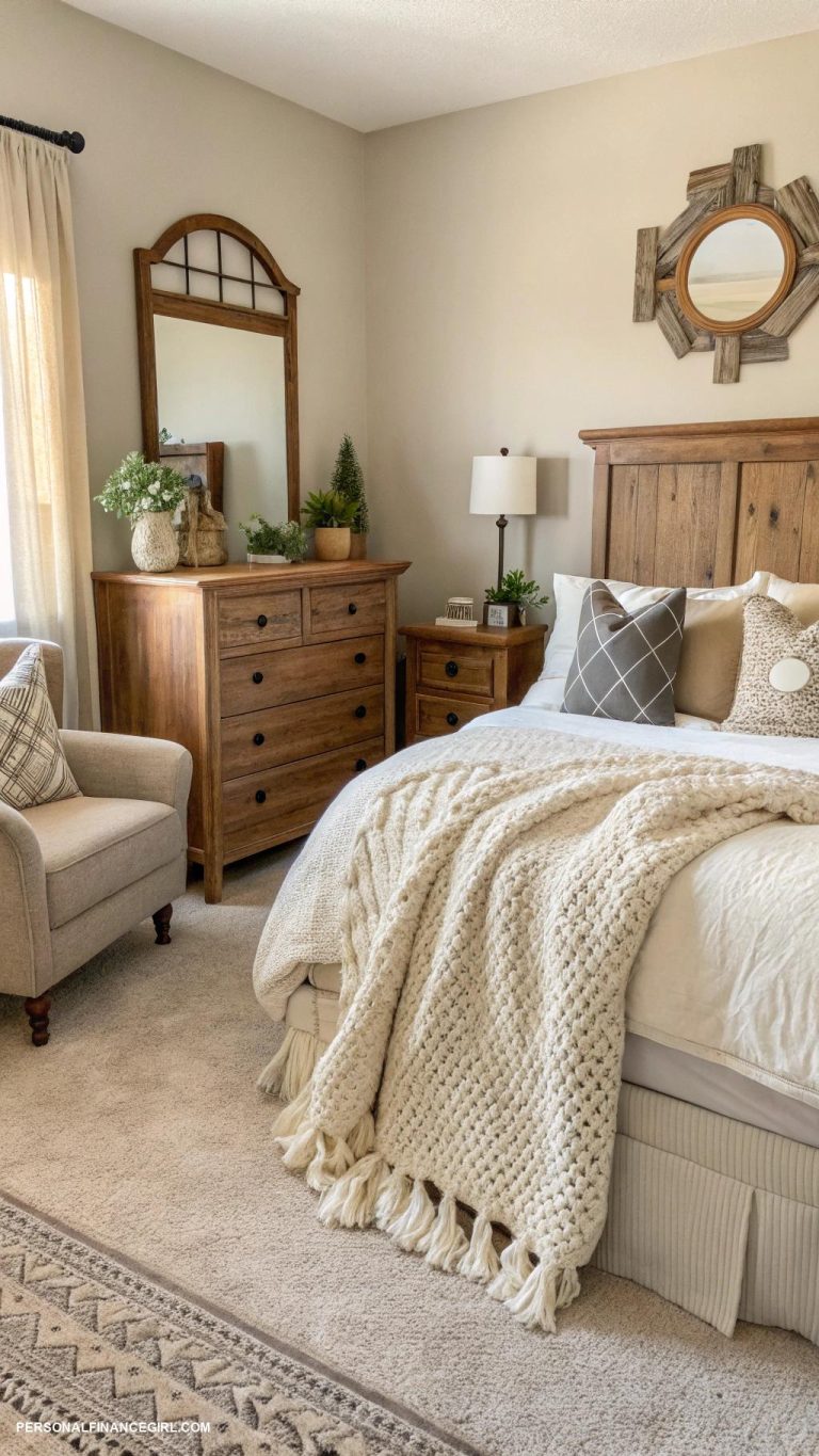 frugal bedroom ideas Swap decor with friends for new looks