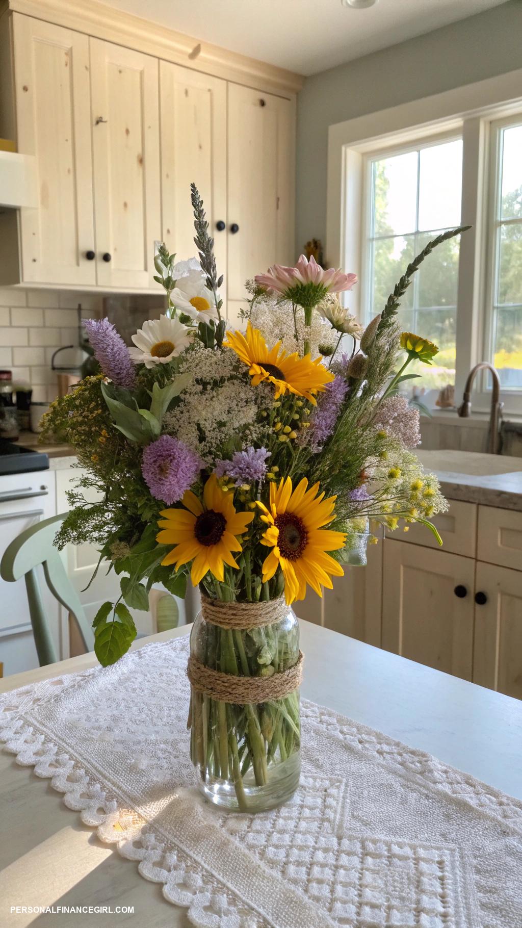 cheap wedding ideas Source flowers from local markets