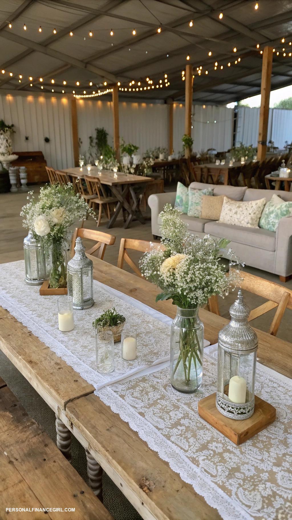 cheap wedding ideas Utilize family heirlooms as decor