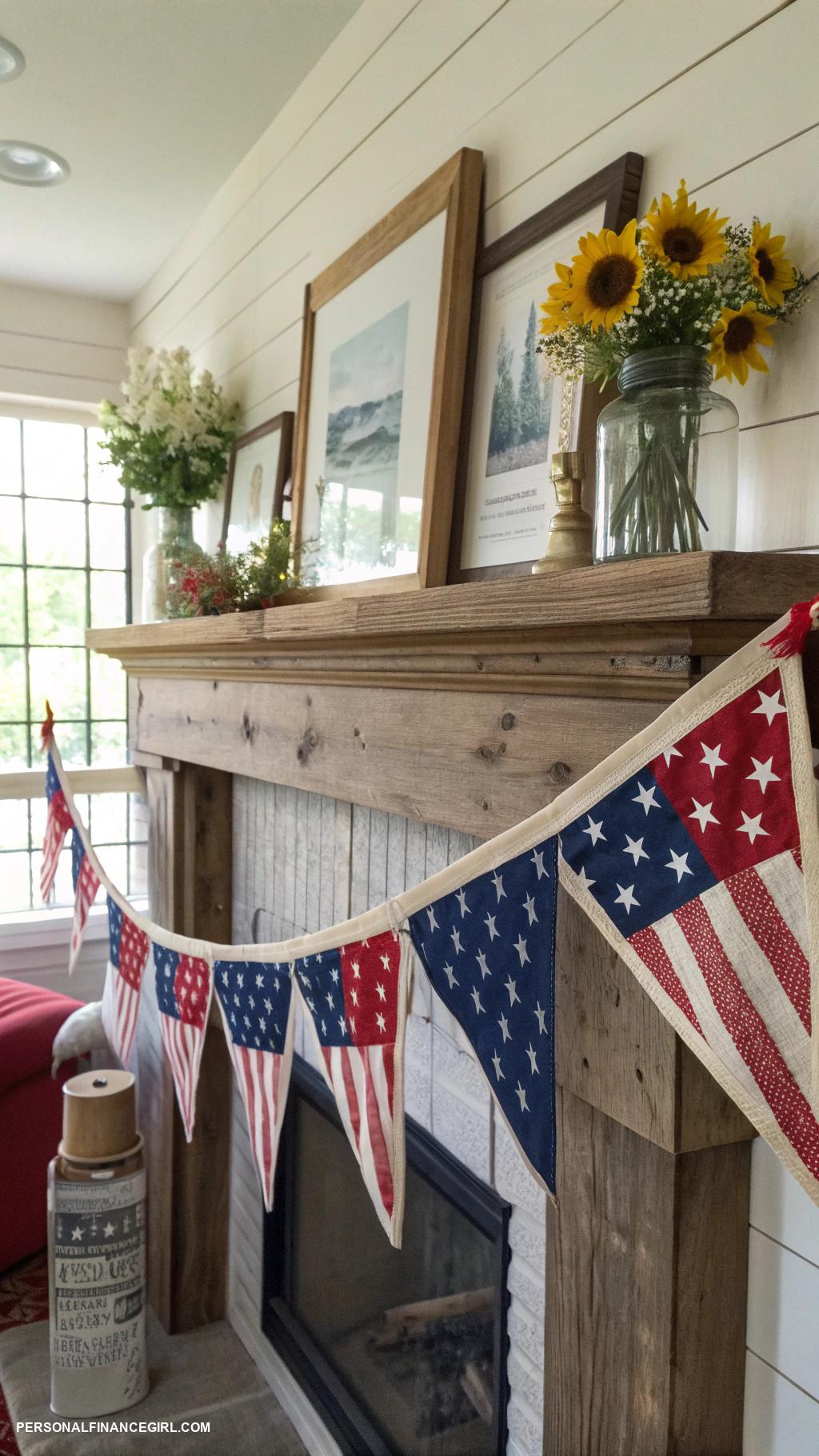 4th of july crafts Star spangled banner bunting