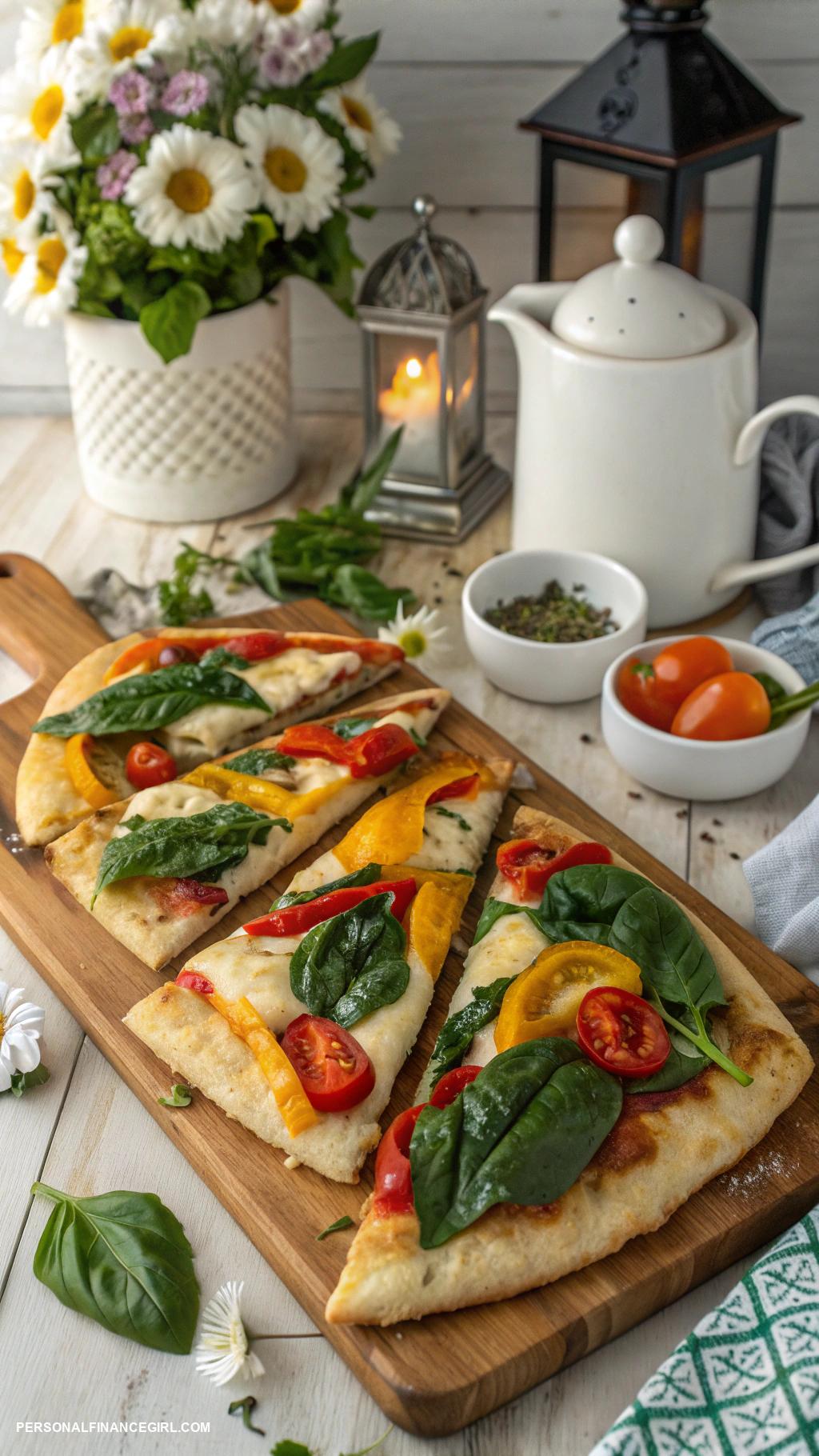cheap party food for a crowd Homemade pizza slices for sharing