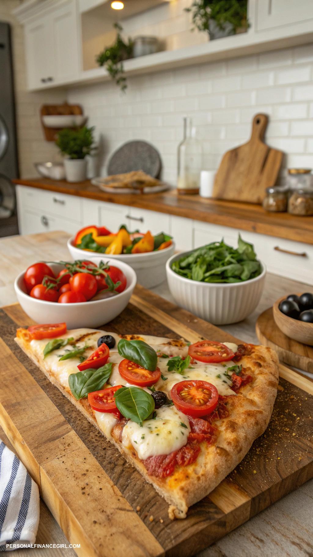 cheap party food for a crowd Homemade pizza slices