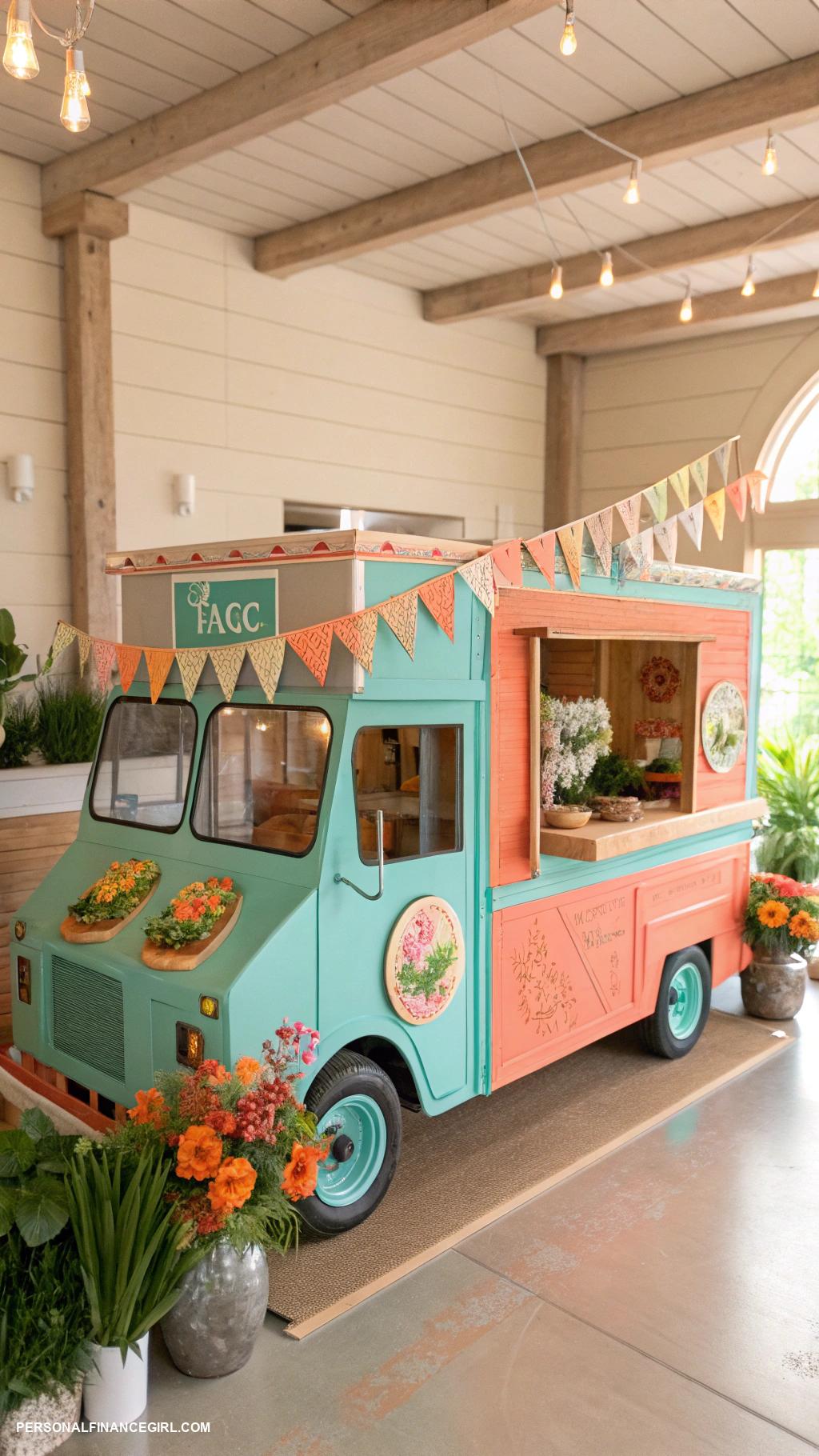 cinco de mayo crafts Create a taco truck out of cardboard