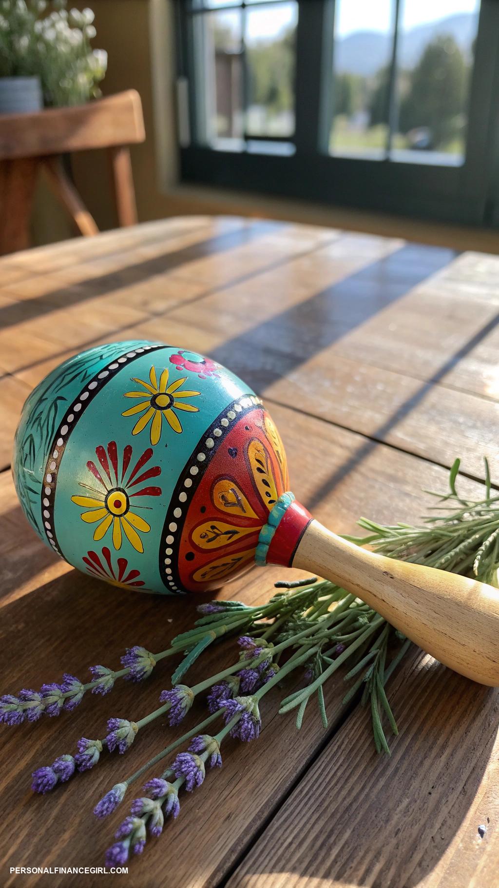 cinco de mayo crafts Handmade maracas using plastic bottles