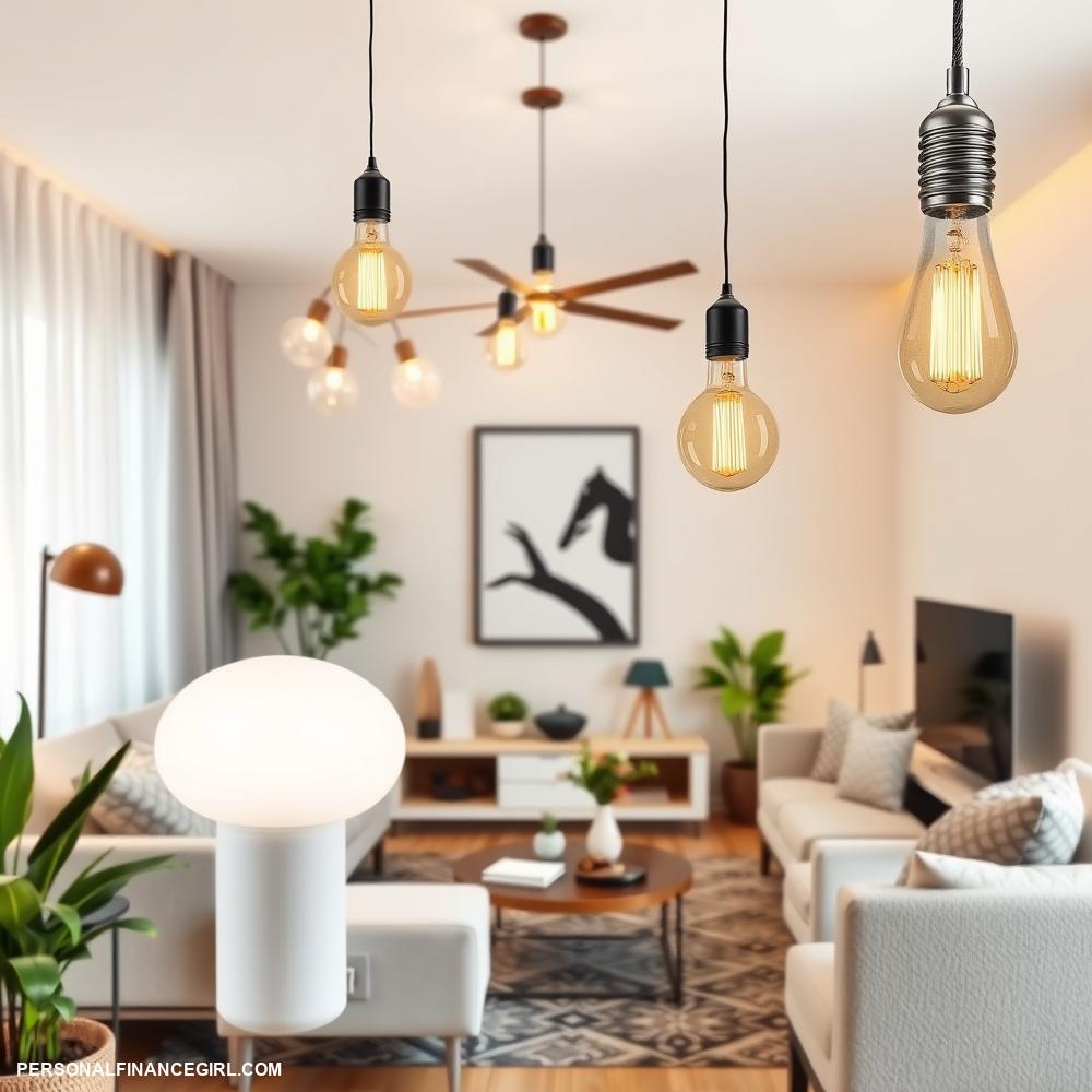 LED light bulbs for energy savings