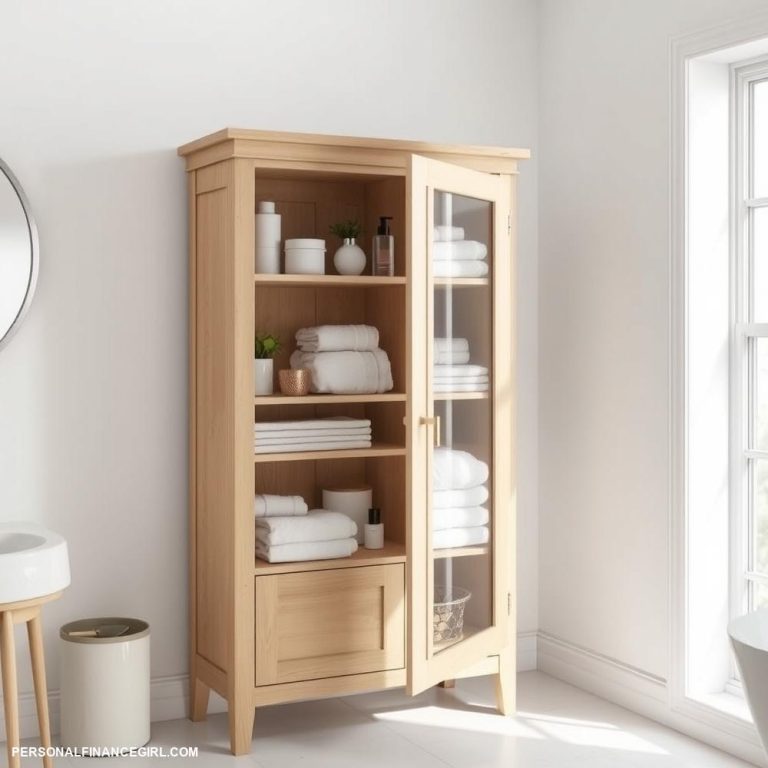 cheap bathroom linen cabinets