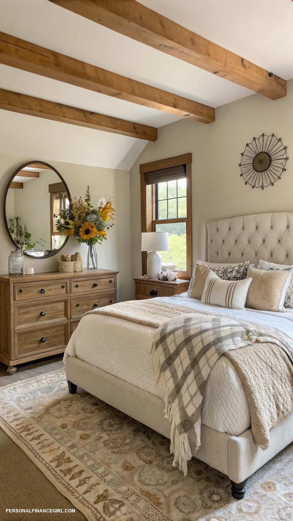 cheap bedroom decor ideas Rearrange furniture for fresh perspective