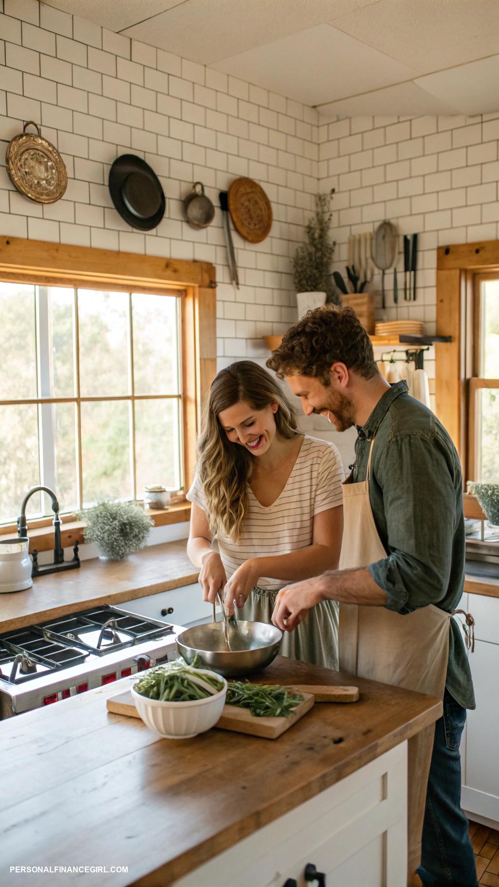 cheap date ideas Cook dinner together at home