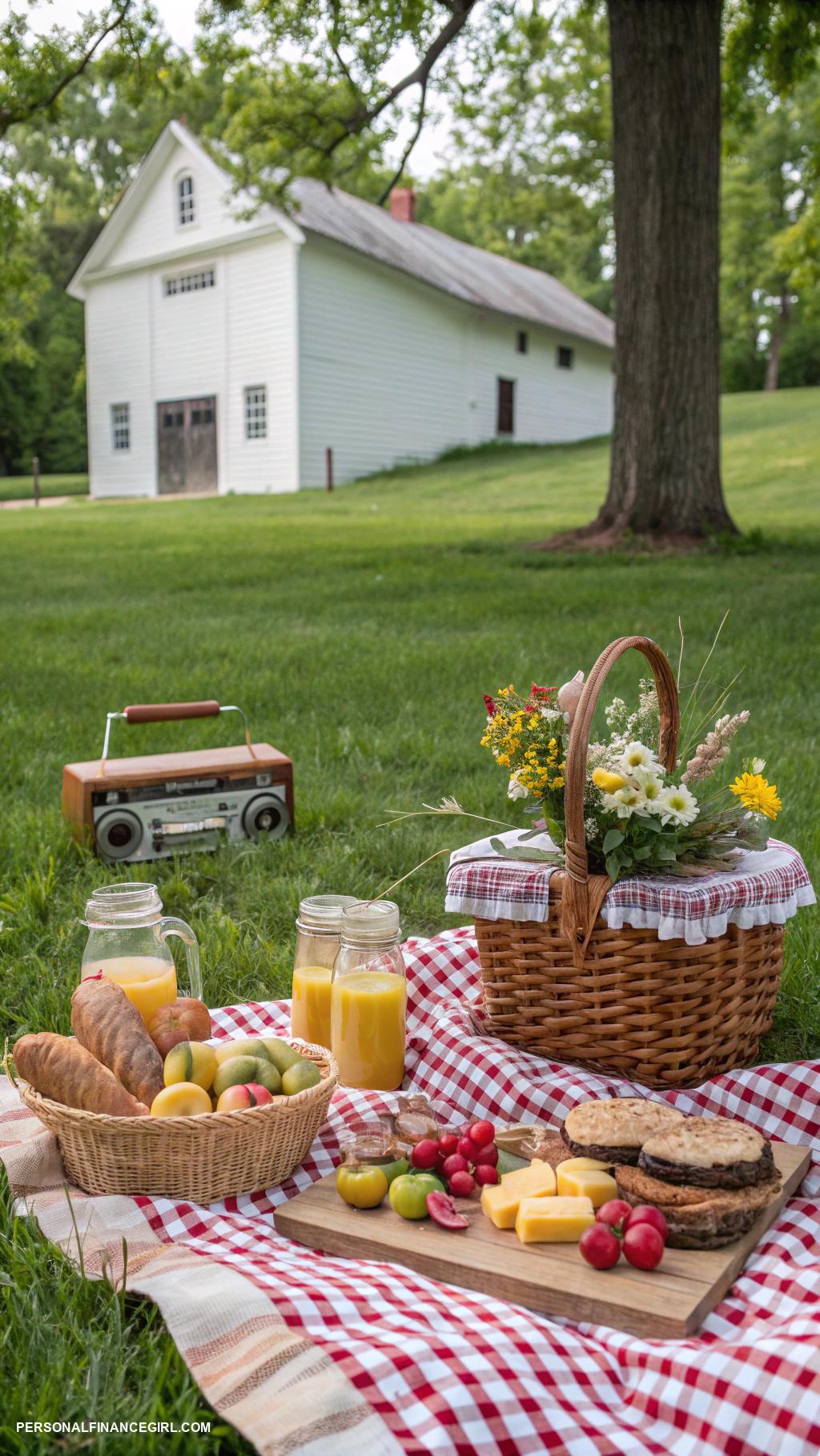 cheap date ideas Picnic in a local park