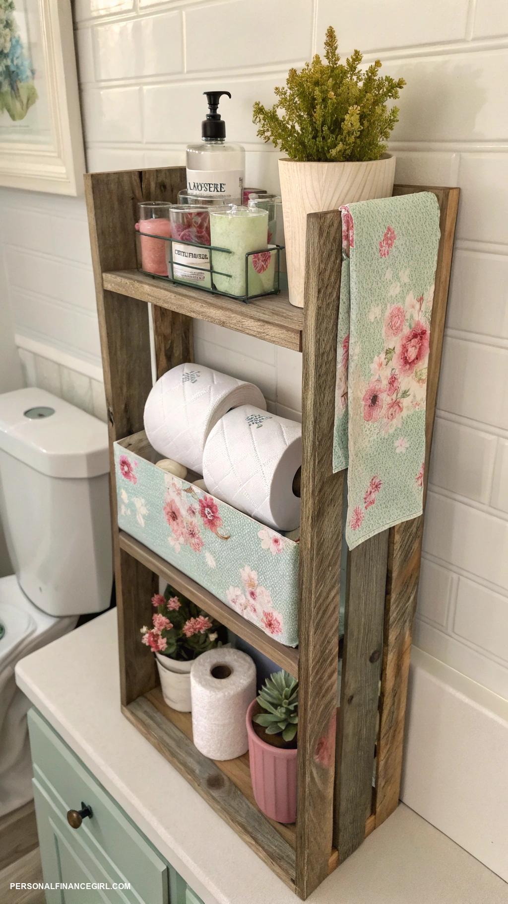 frugal crafts Toilet paper roll organizers