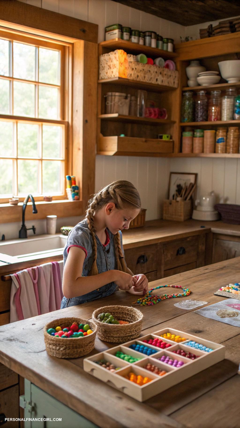 how to make money as a kid Create and sell friendship bracelets