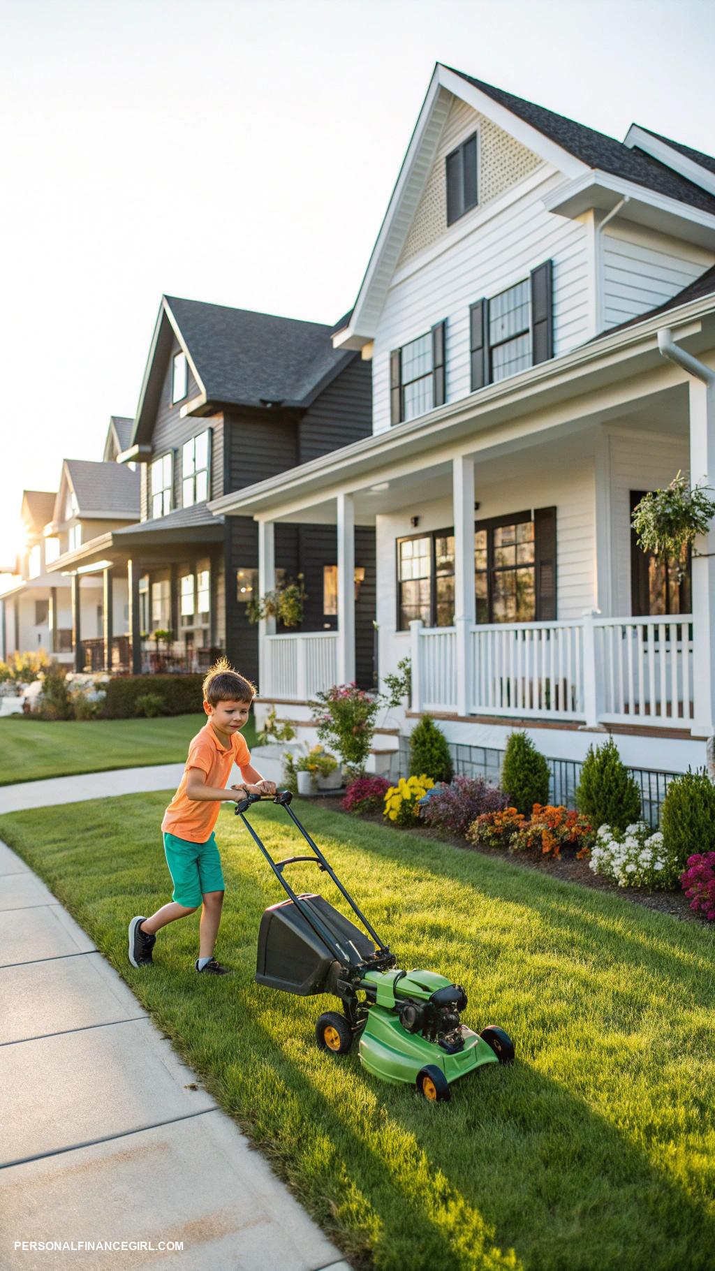 how to make money as a kid Mow lawns in your neighborhood