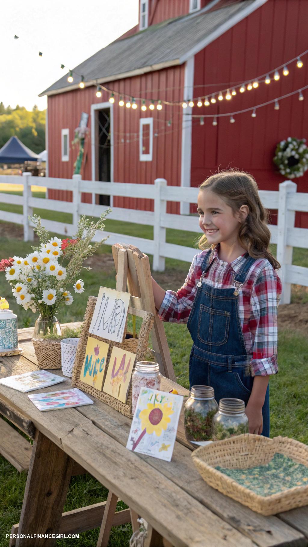 how to make money as a kid Sell homemade crafts at local fairs