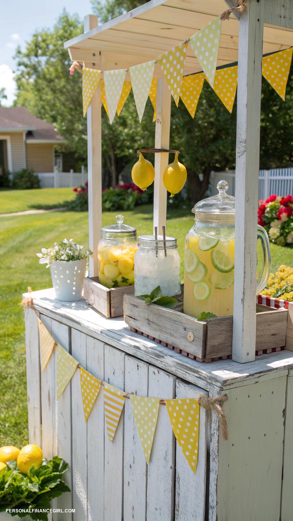 how to make money as a kid Start a lemonade stand on hot days