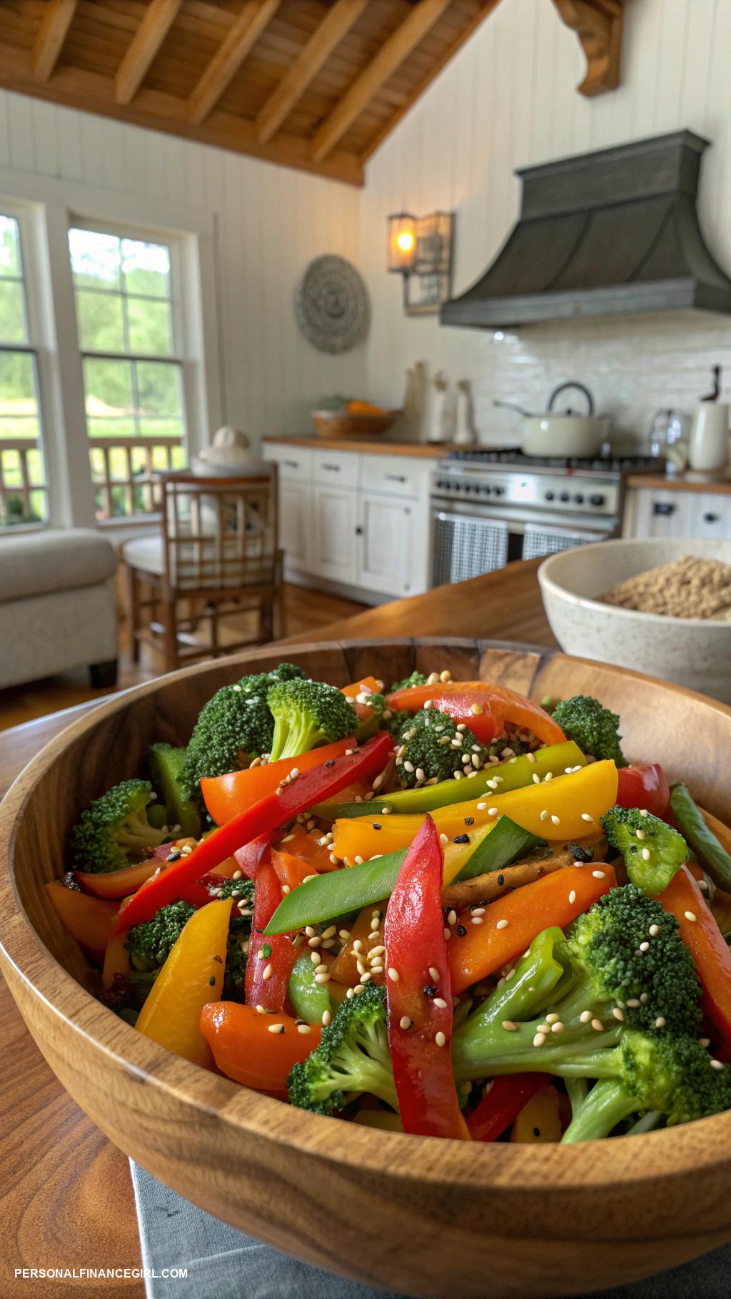 dirt cheap meals Vegetable stir fry with soy sauce