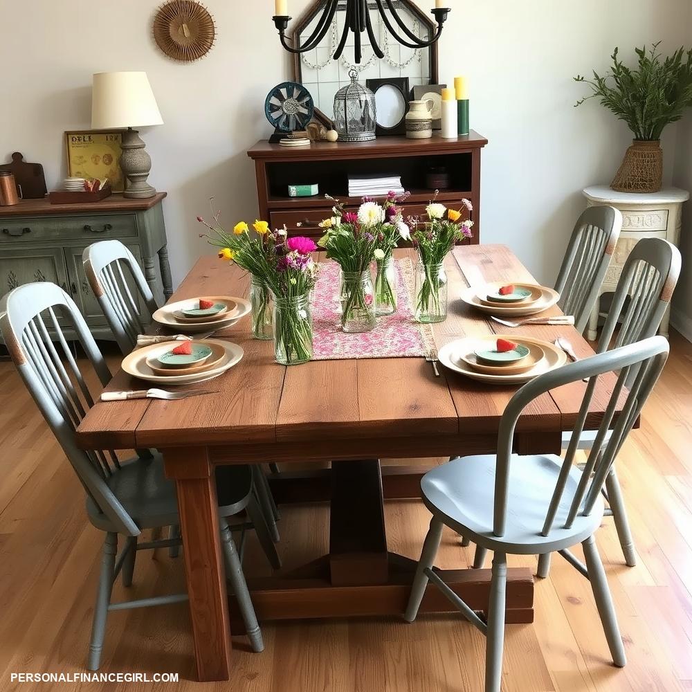 cheap dining room decorations