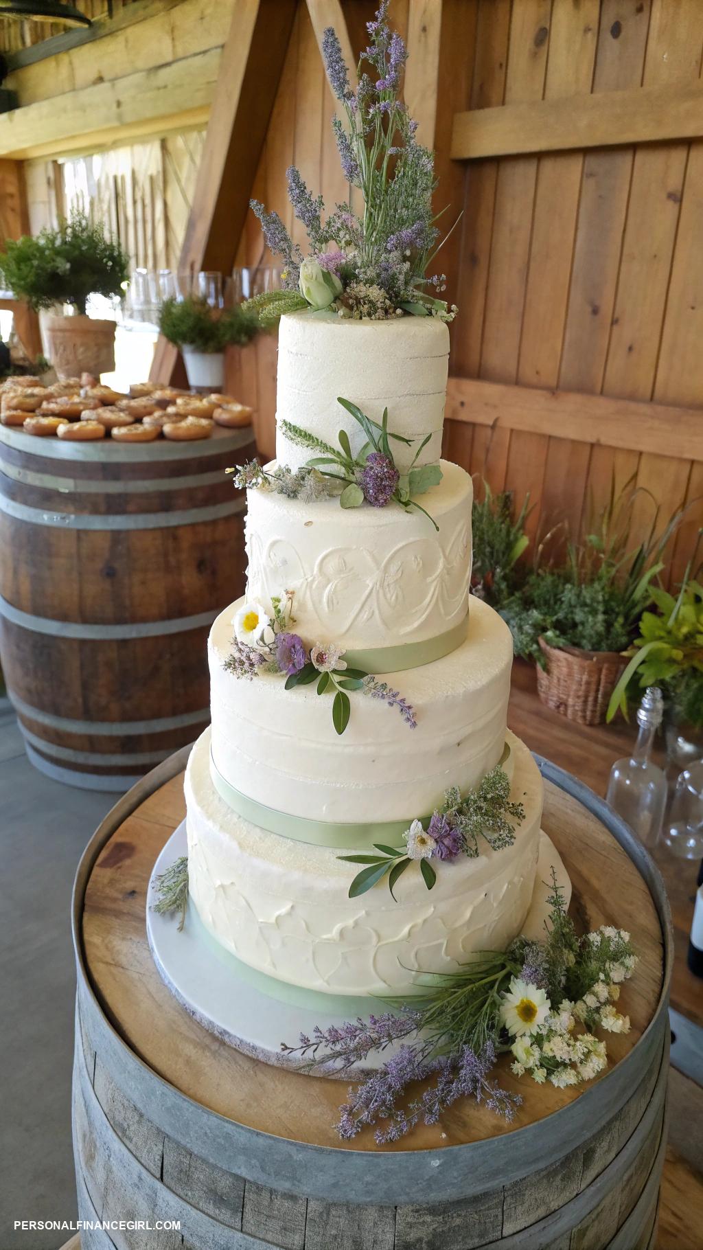 wedding ideas on a budget Create a homemade wedding cake