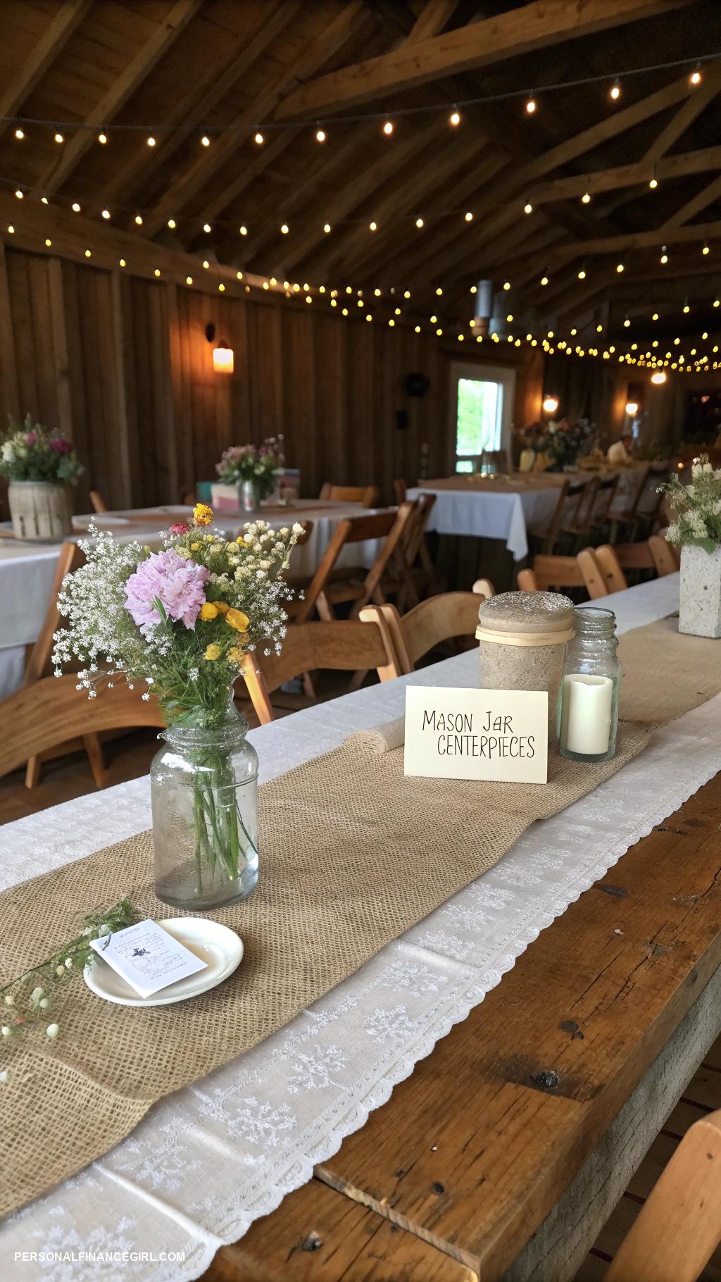 wedding ideas on a budget DIY decorations with family and friends