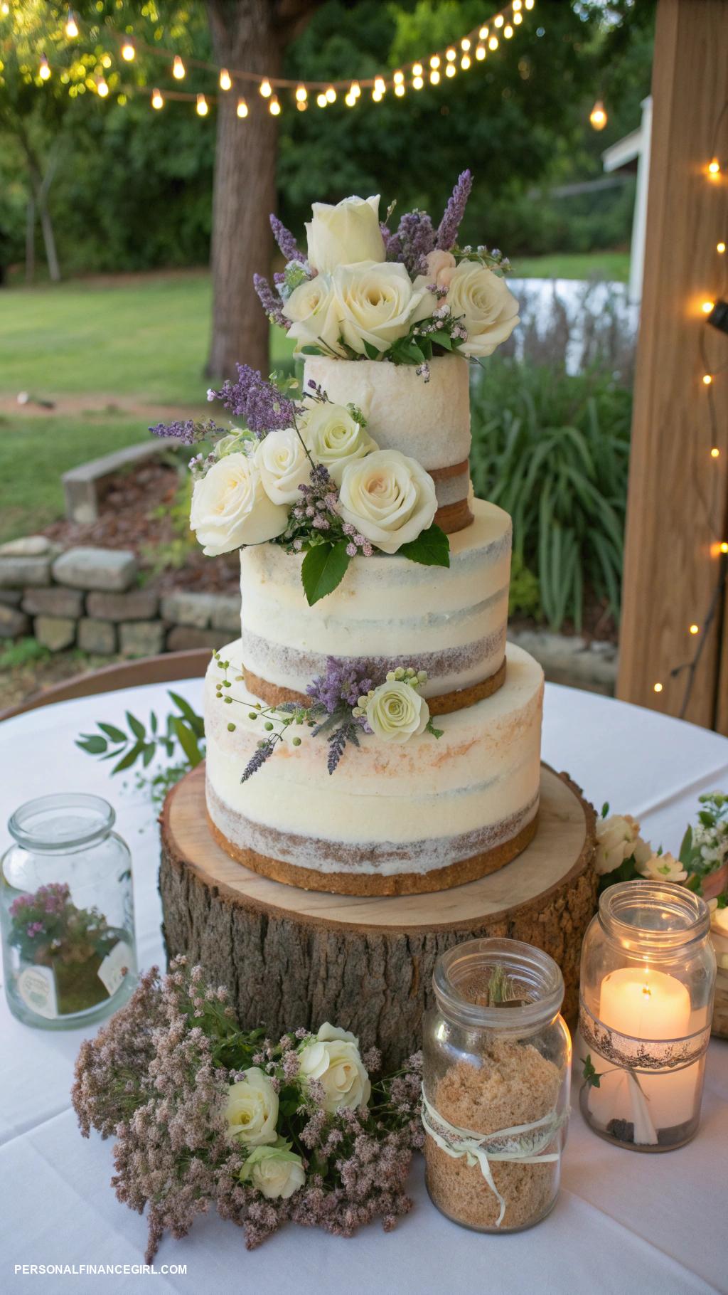 wedding ideas on a budget Make your own wedding cake