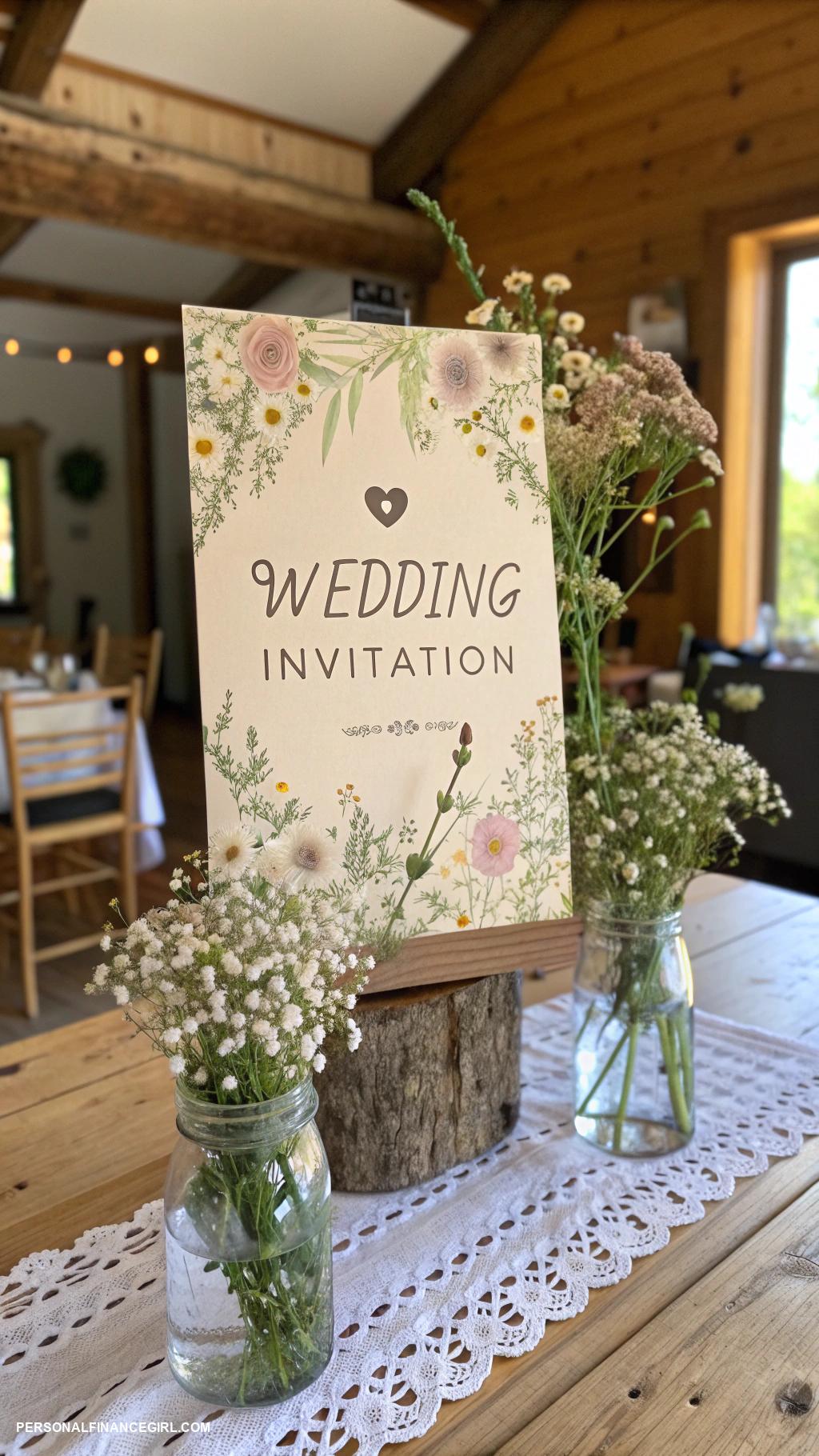 wedding ideas on a budget Use digital invitations instead of printed