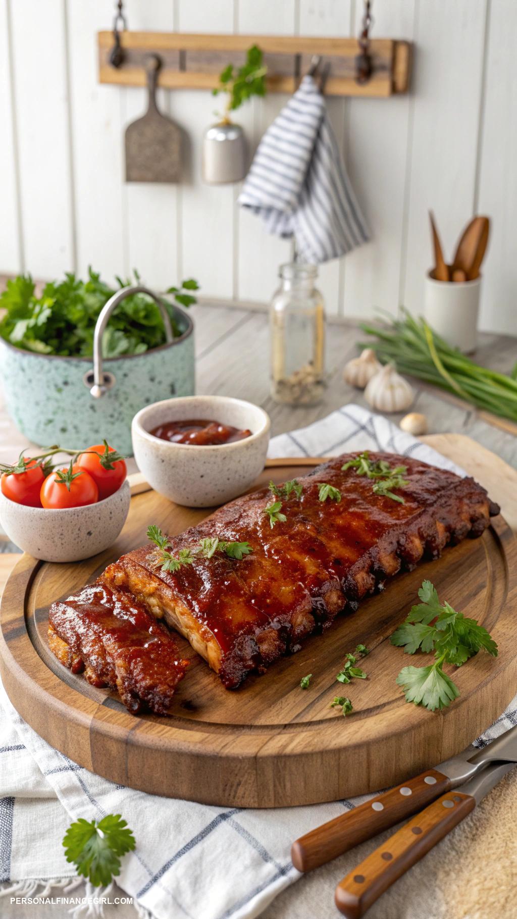 cheap airfryer recipes Air fryer barbecue pork ribs