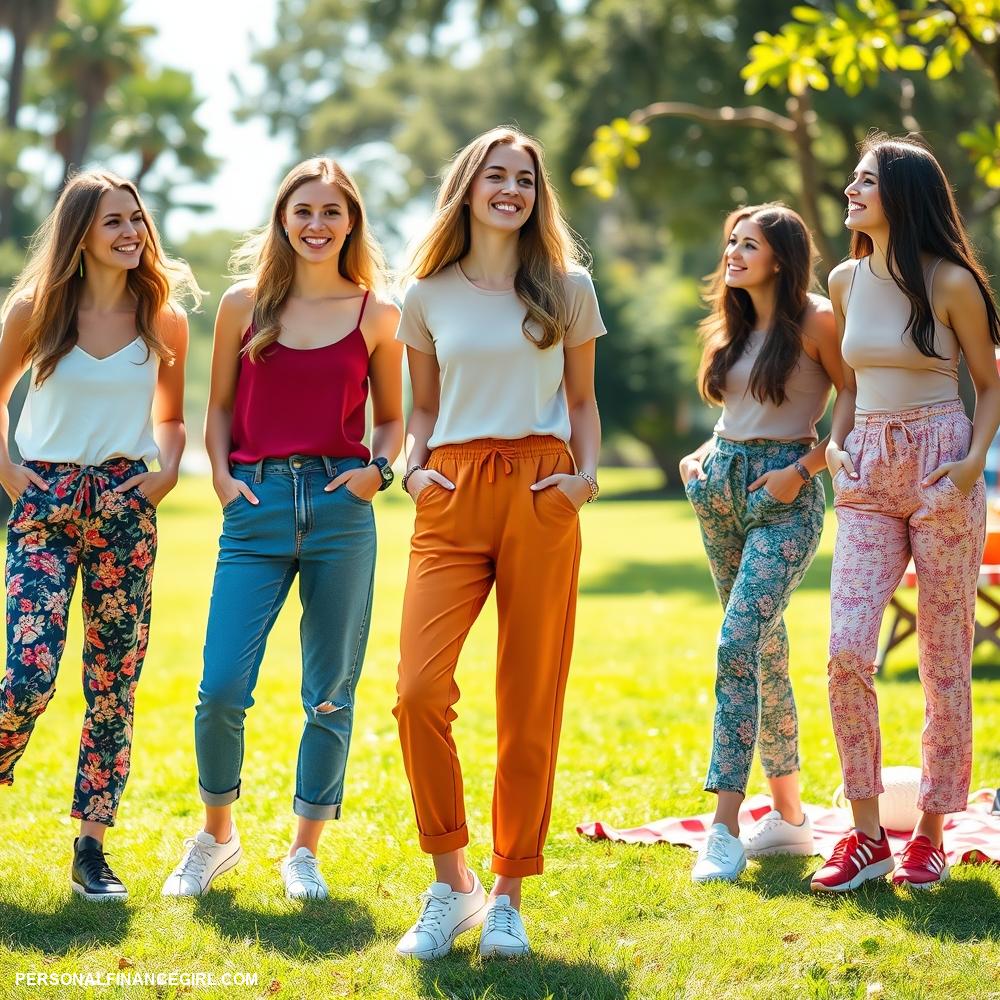 cheap casual pants