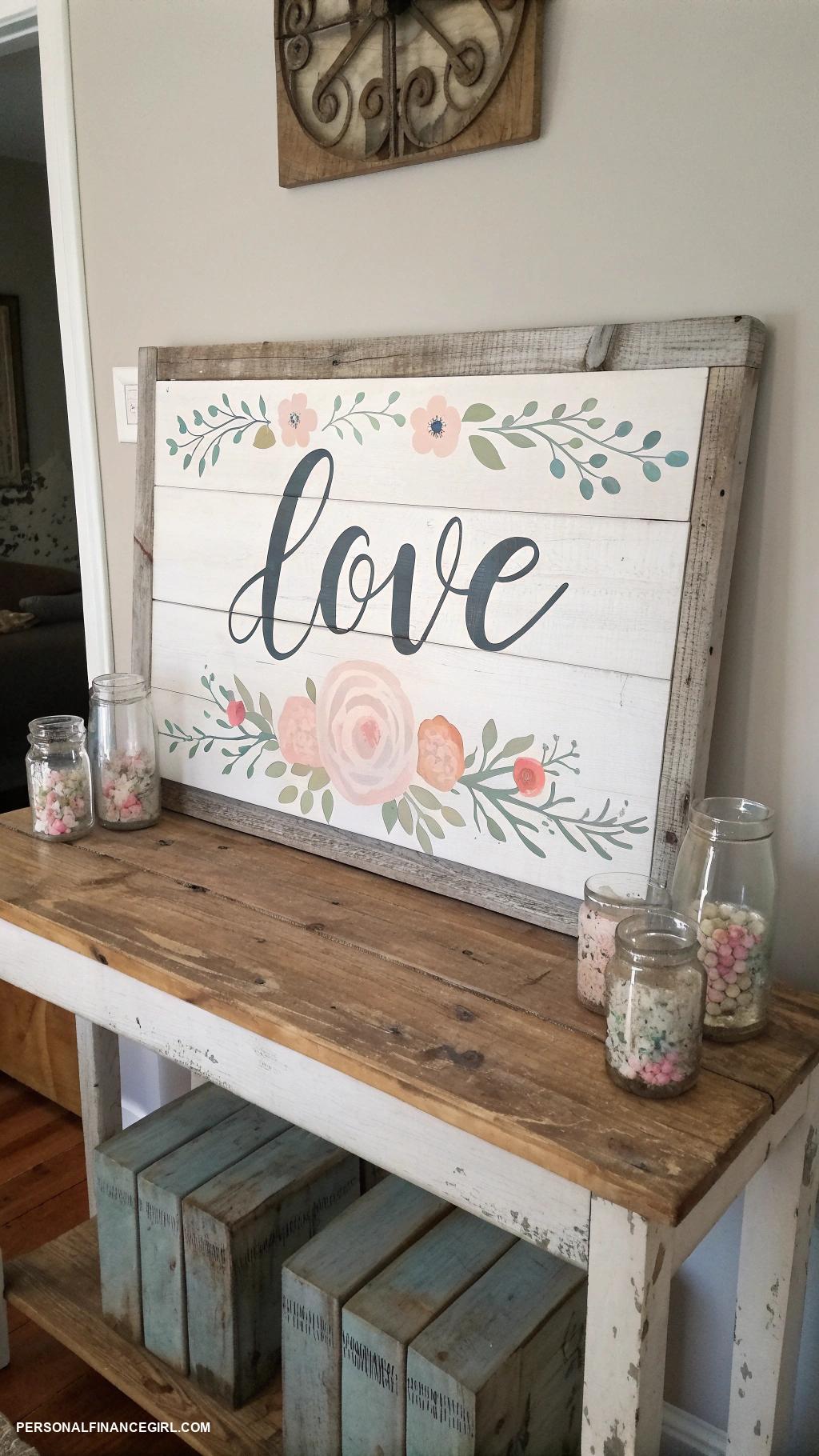cheap wedding decorations Handwritten signs with love quotes