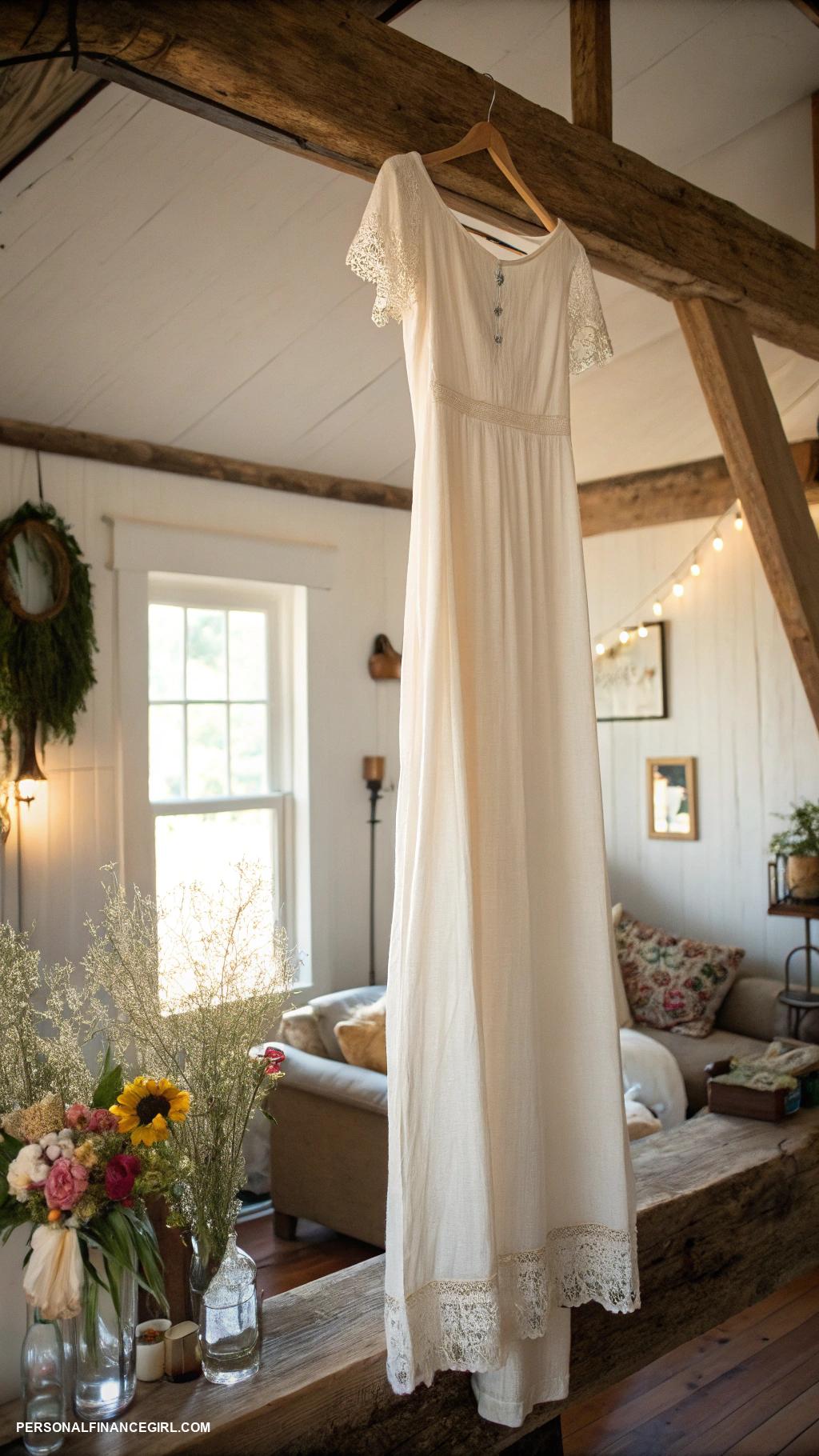 cheap wedding dress ideas Choose a simple white maxi dress