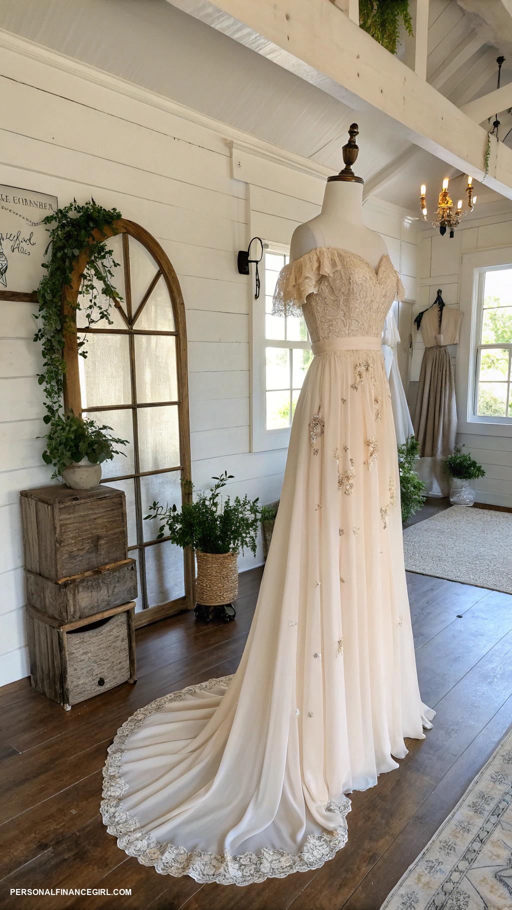 cheap wedding dress ideas DIY your own wedding dress