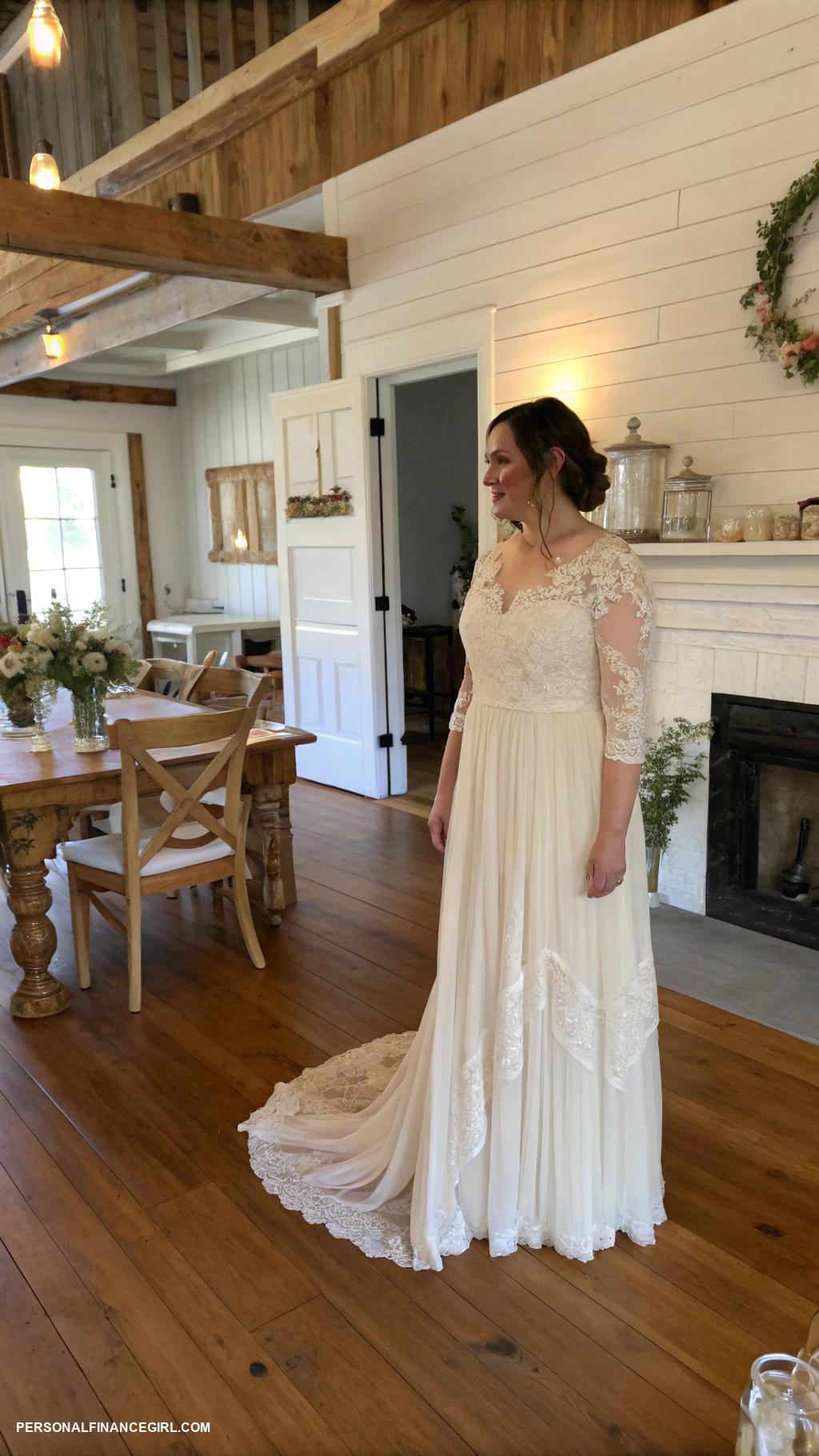 cheap wedding dress ideas Wear a dress from a previous wedding