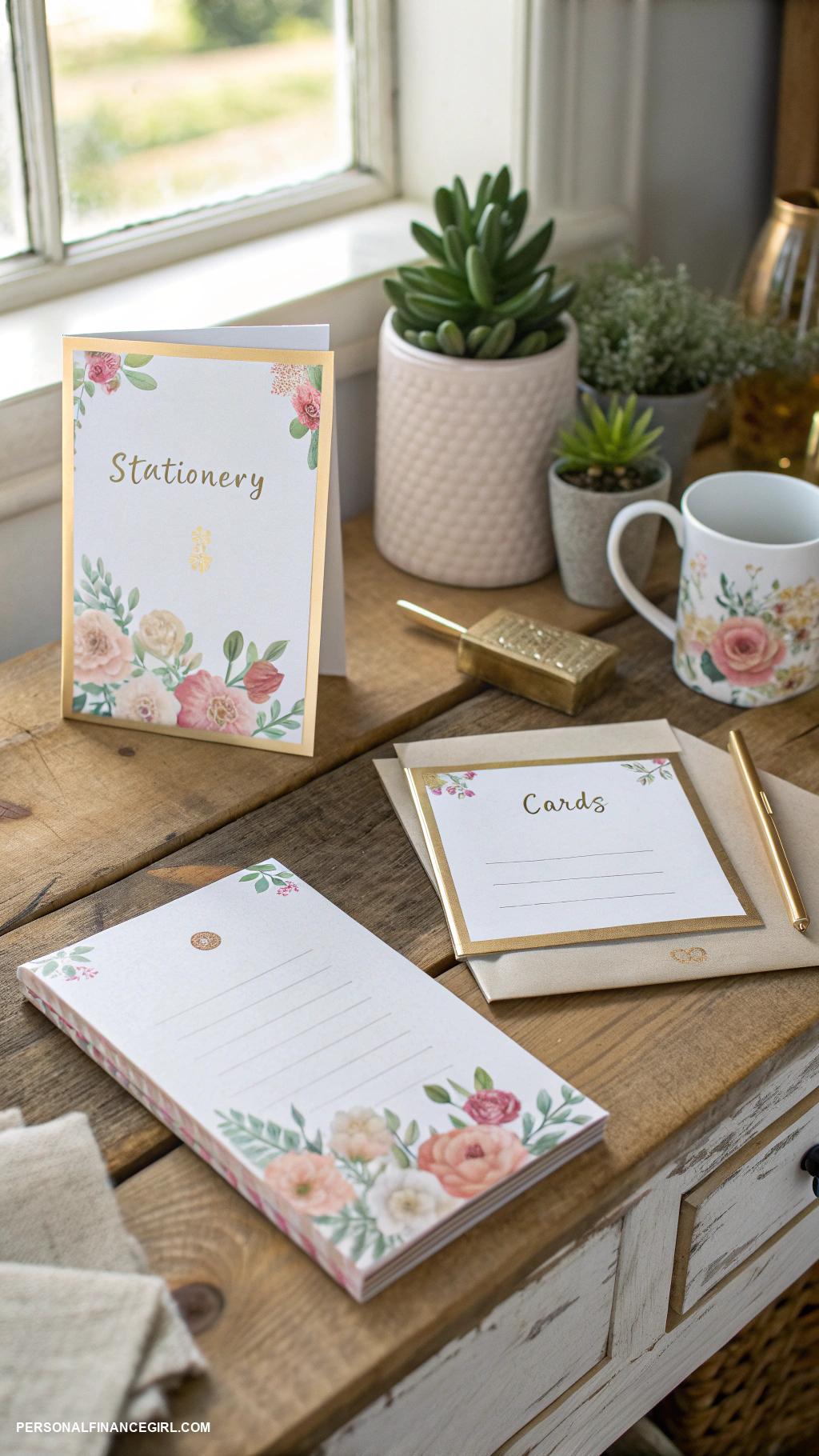 easy things to sell online Personalized stationery and cards