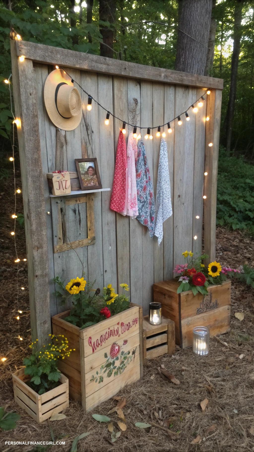 cheap western wedding ideas Design a photo booth with homemade props