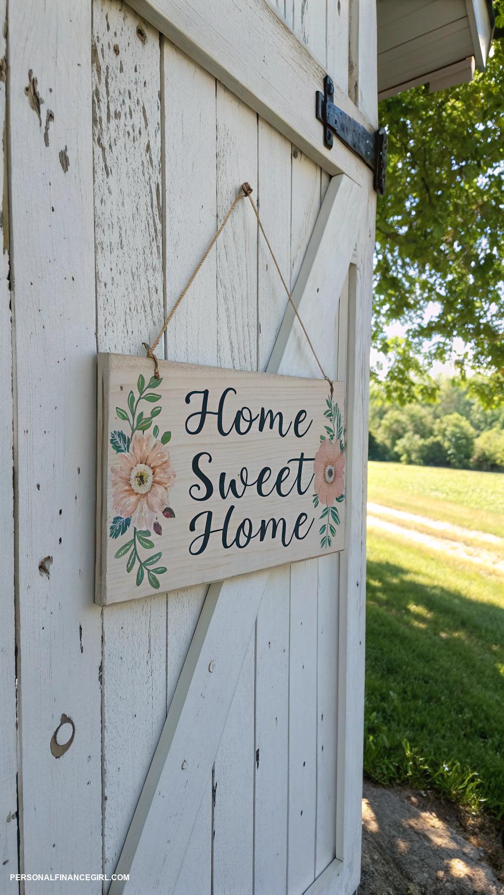 diy farmhouse decor ideas Design a farmhouse style sign