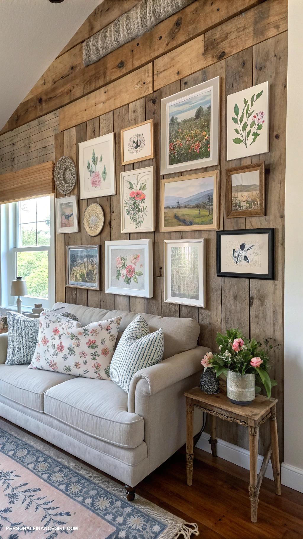 cheap updates for home Hang art or photos for personality