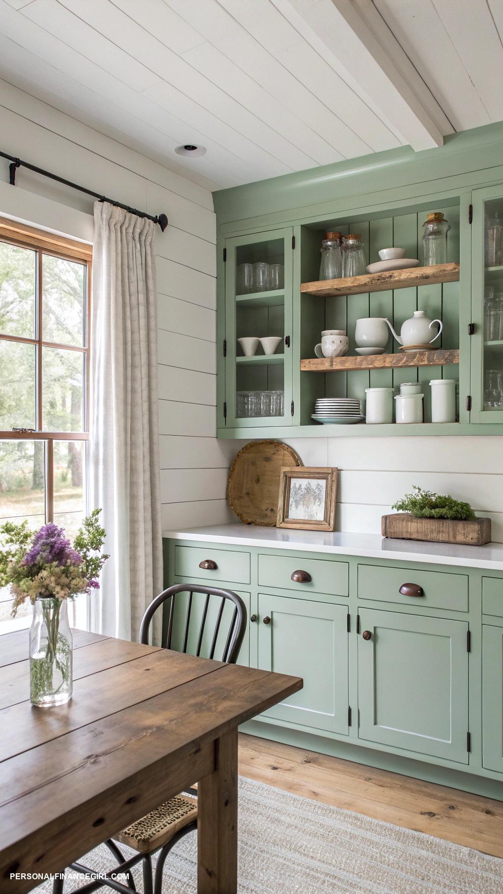 cheap updates for home Paint cabinets for a fresh look