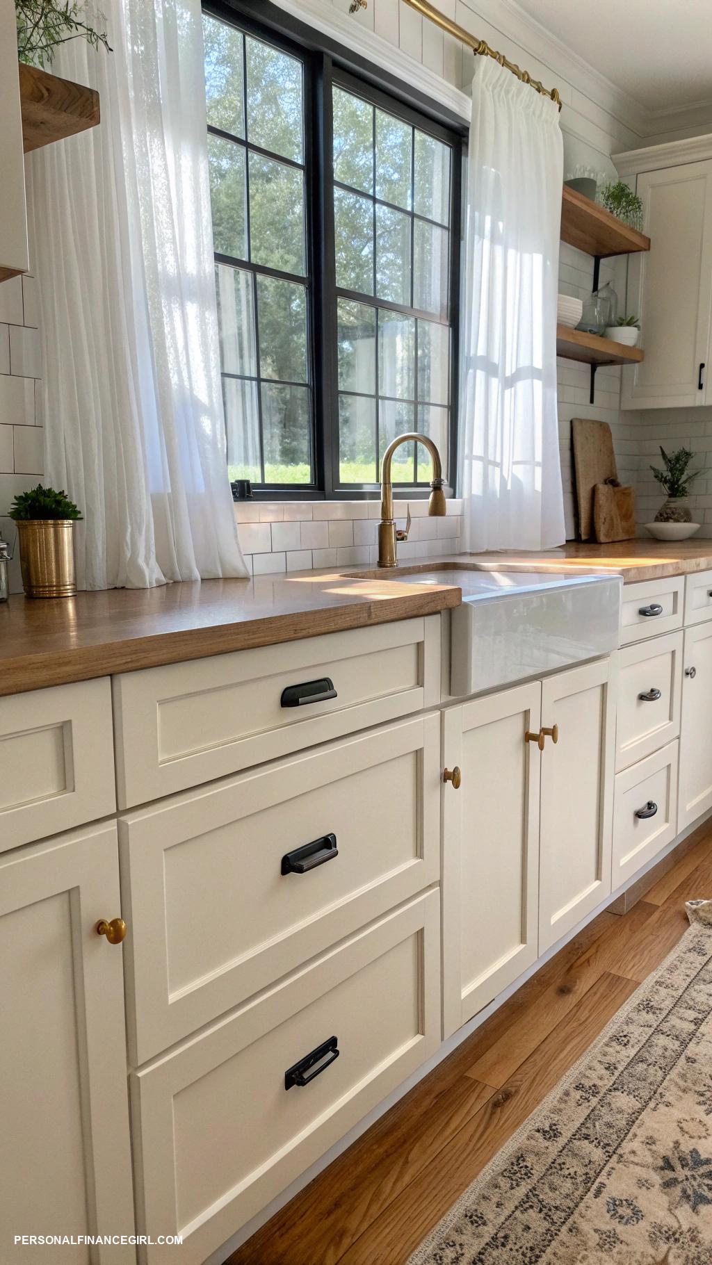 cheap updates for home Upgrade hardware on doors and drawers