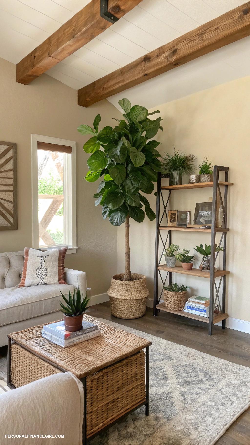 cheap updates for home Use indoor plants for better aesthetics