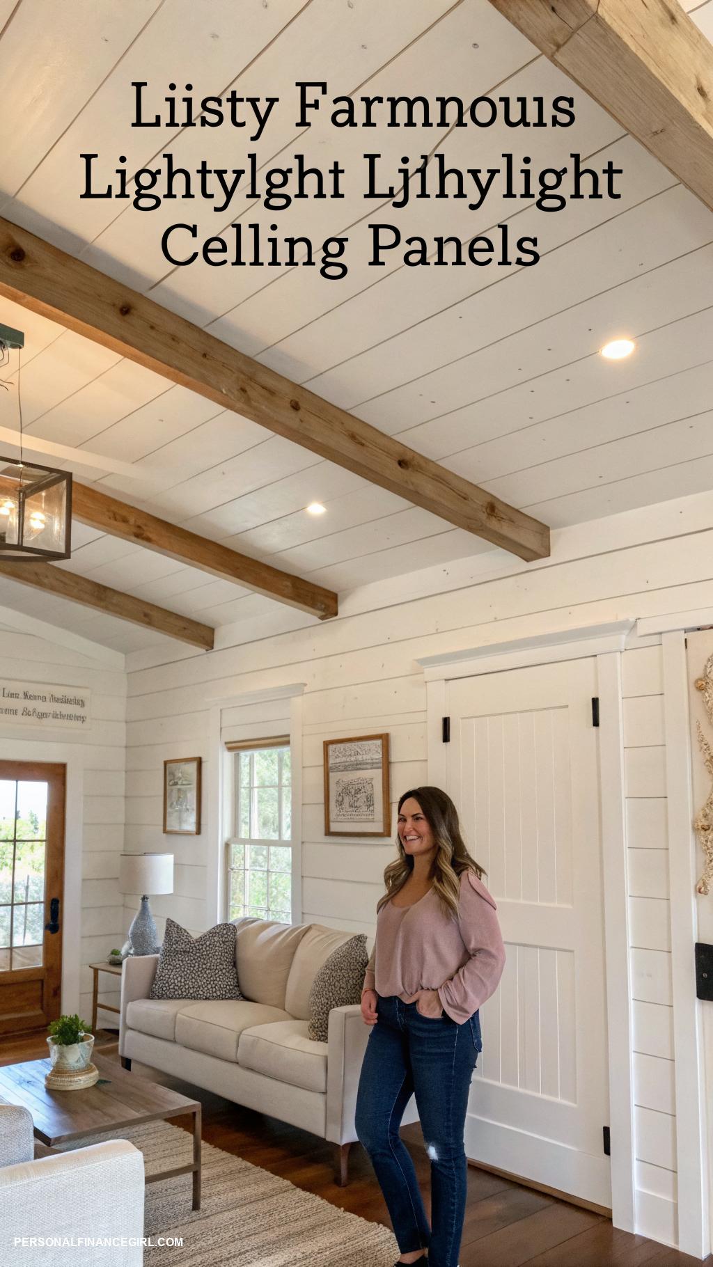 cheap ceiling covering ideas Hang lightweight panels for easy installation