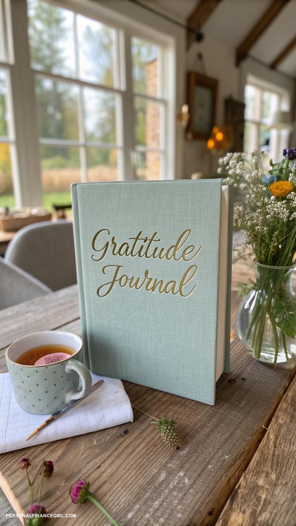 cheap journal ideas Gratitude journal for daily thanks