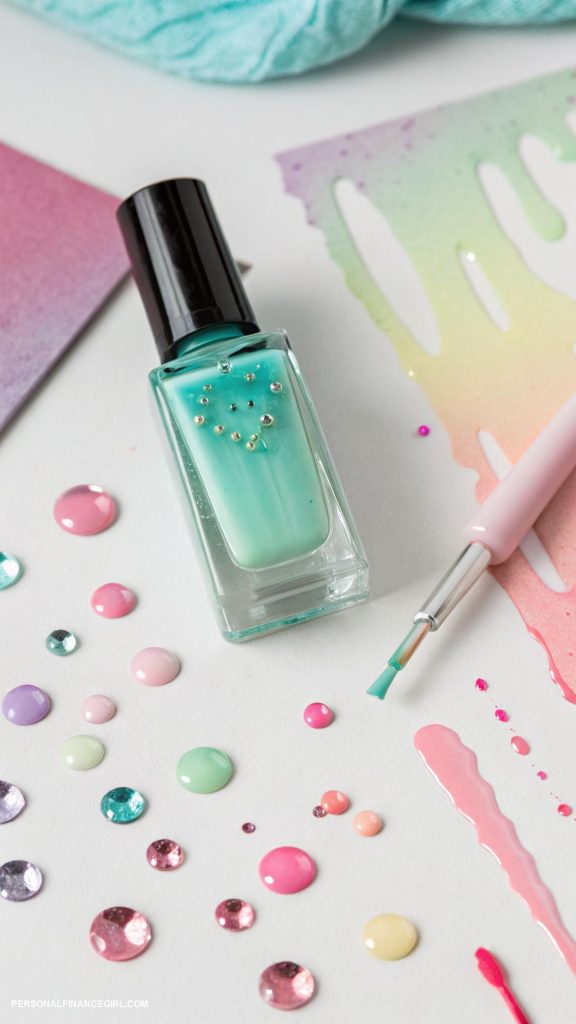 cheap nails Blend nail polish for unique colors
